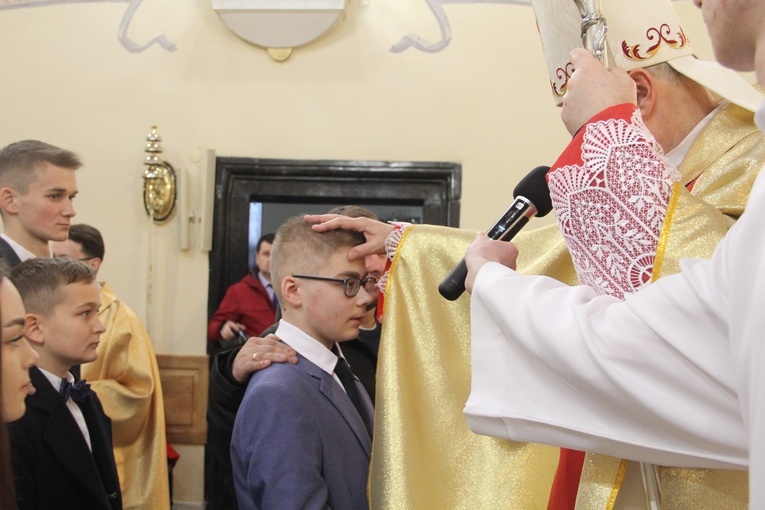 Bierzmowanie w Radomyślu Wielkim