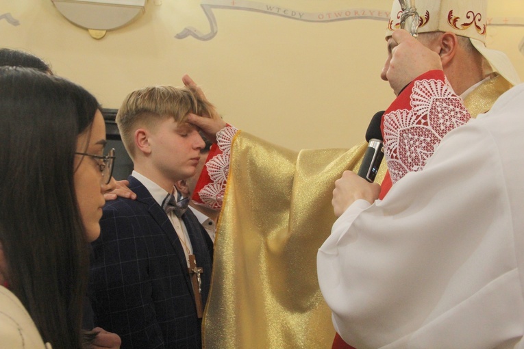 Bierzmowanie w Radomyślu Wielkim
