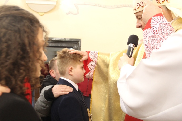 Bierzmowanie w Radomyślu Wielkim