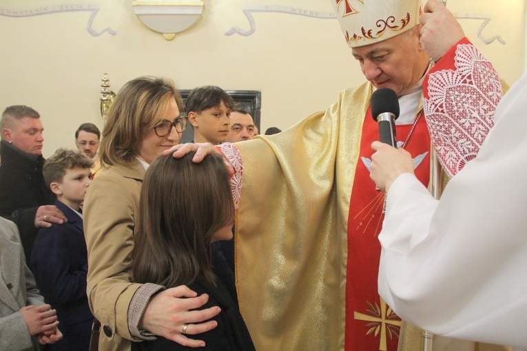 Bierzmowanie w Radomyślu Wielkim