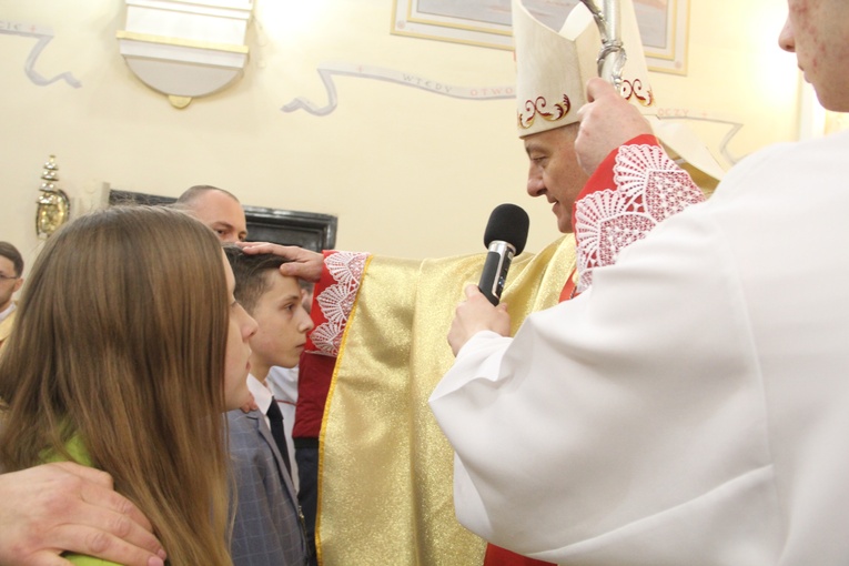 Bierzmowanie w Radomyślu Wielkim