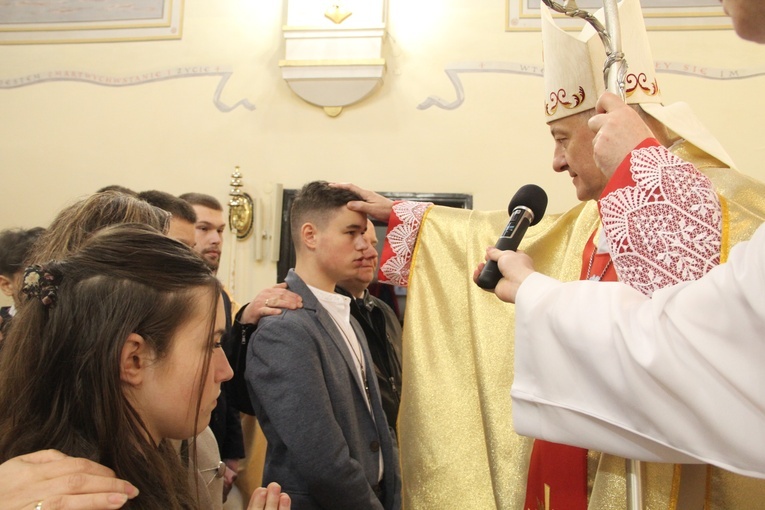 Bierzmowanie w Radomyślu Wielkim