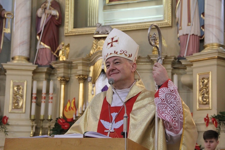 Bierzmowanie w Radomyślu Wielkim