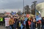 Mikołów. Protest przeciwko budowie Kolei Dużych Prędkości