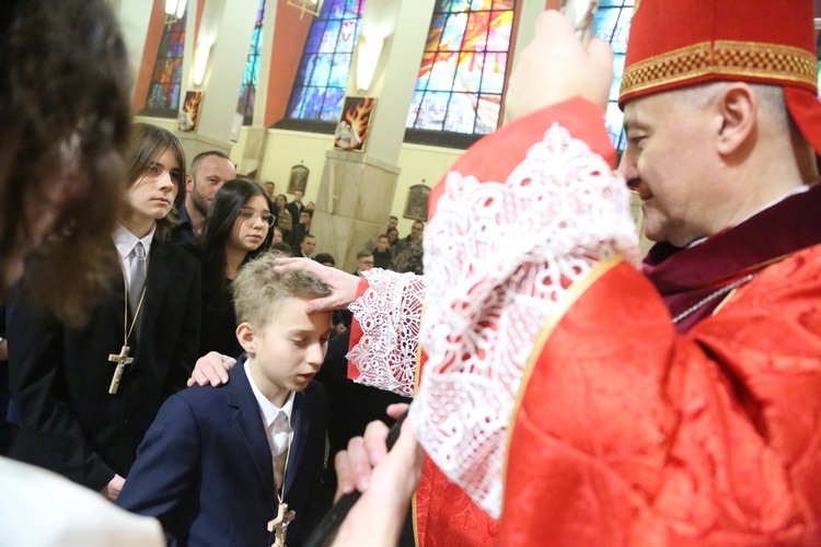 Bierzmowanie w par. pw. św. Jakuba w Brzesku