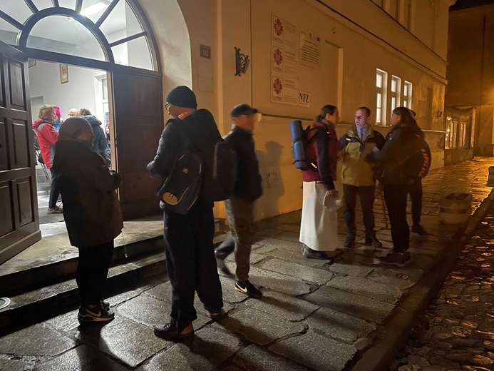 Wyjście EDK z Sandomierza