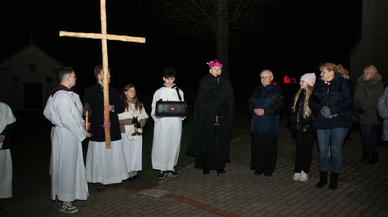 Łagiewniki. Droga Krzyżowa do trzech krzyży