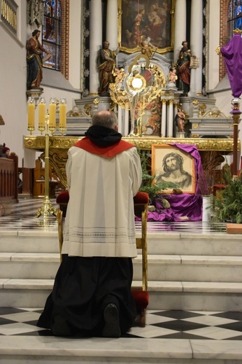 Ząbkowice Śl. Miejska Droga Krzyżowa ze św. Jadwigą i św. Janem Pawłem II 