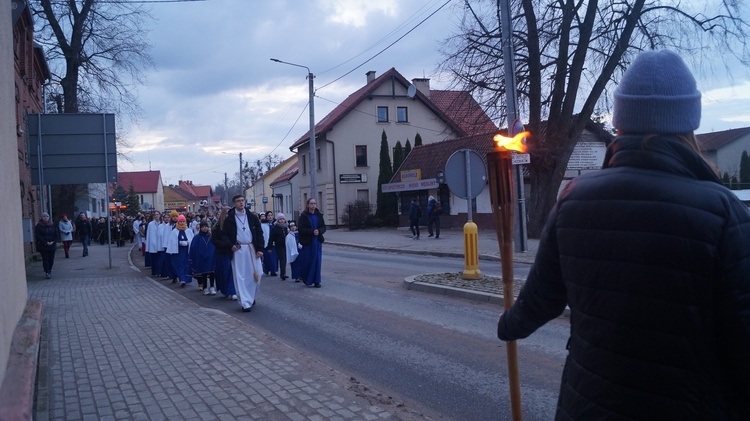 Droga Krzyżowa w Lidzbarku