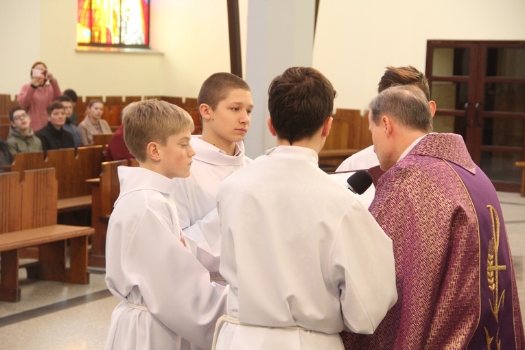 Błogosławieństwo lektorów w Bochni