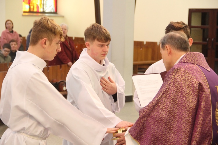 Błogosławieństwo lektorów w Bochni