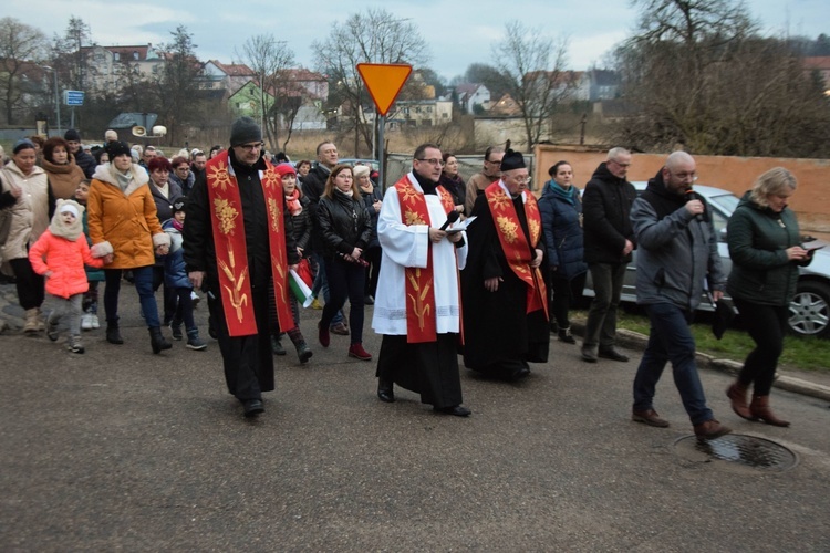 Nabożeństwo w Złocieńcu 