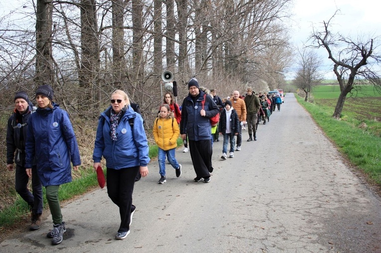 XVI Marsz Pamięci Jana Pawła II na ziemi głubczyckiej