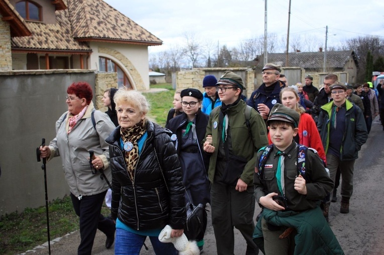 XVI Marsz Pamięci Jana Pawła II na ziemi głubczyckiej