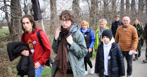 XVI Marsz Pamięci Jana Pawła II na ziemi głubczyckiej