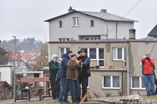 Jak górale w Gdańsku palmę postawili