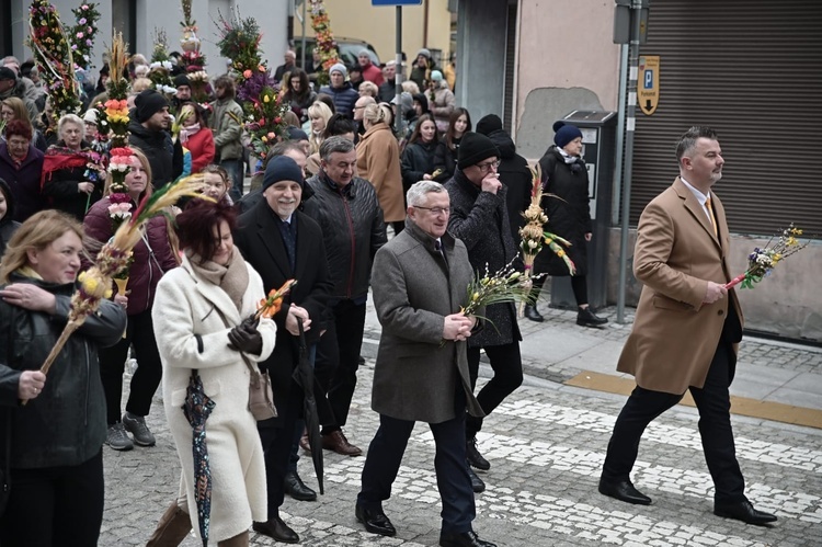 Strzegom. Palmowa procesja przeszła przez miasto 