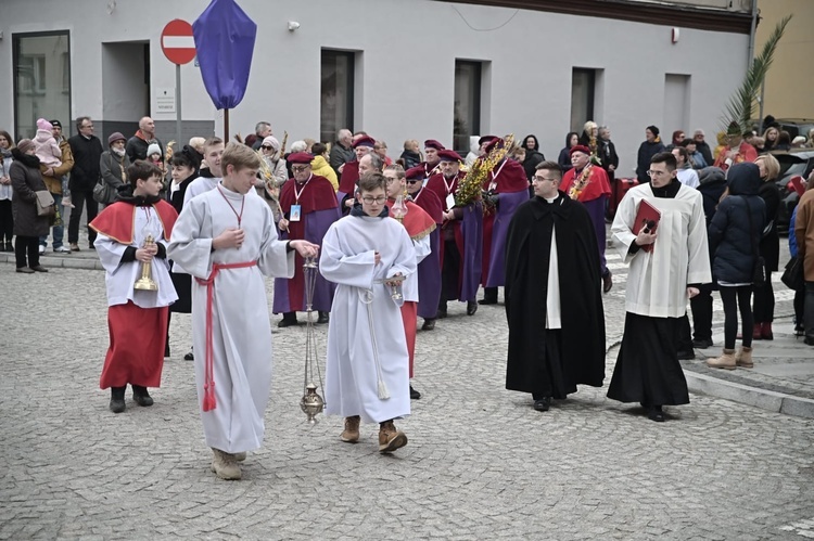 Strzegom. Palmowa procesja przeszła przez miasto 