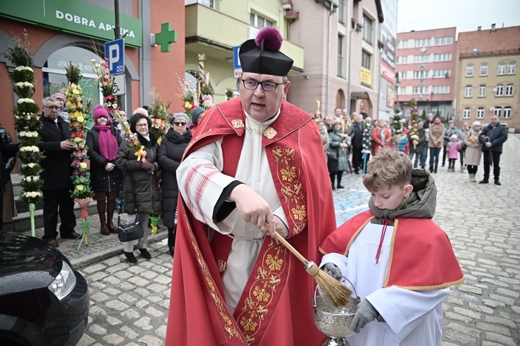 Strzegom. Palmowa procesja przeszła przez miasto 