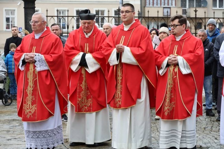 Niedziela Palmowa w świdnickiej katedrze