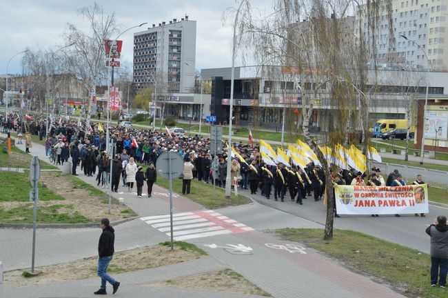 Stalowa Wola. Marsz milczenia