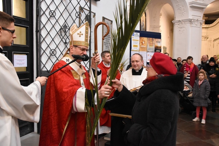 Niedziela Palmowa w archikatedrze oliwskiej 2023