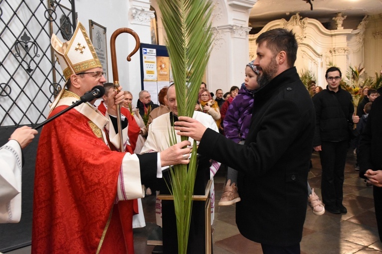Niedziela Palmowa w archikatedrze oliwskiej 2023