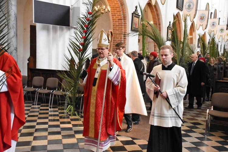Niedziela Palmowa w archikatedrze oliwskiej 2023