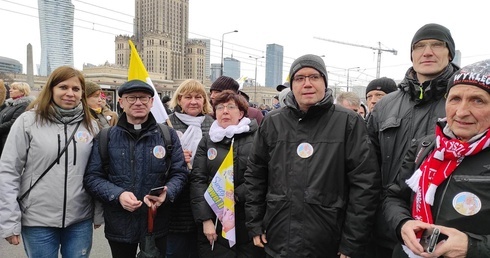 Pilanie na Narodowym Marszu Papieskim 
