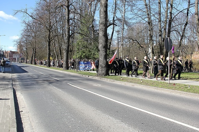 Marsz ulicami Słupska