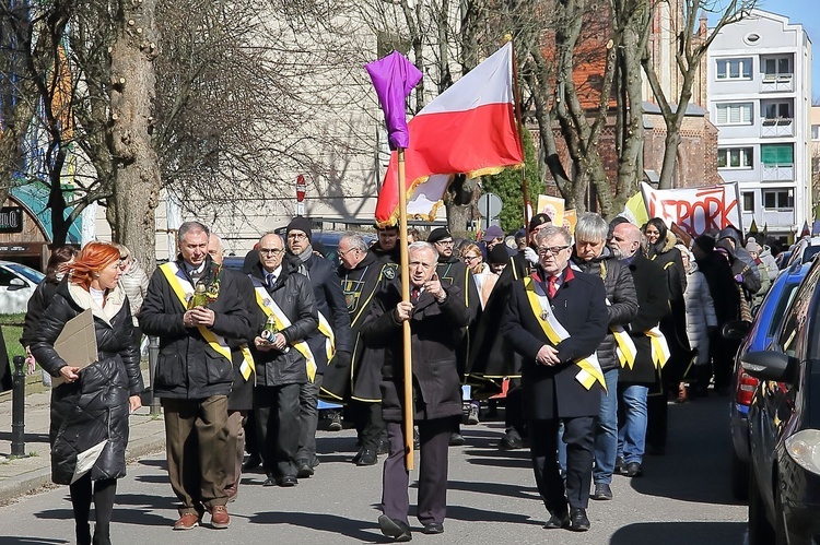 Marsz ulicami Słupska