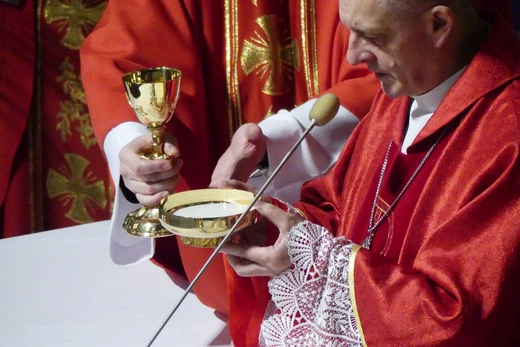 Błogosławieństwo 142 ceremoniarzy i 27 animatorów diecezji w bielskim Sercu 2023