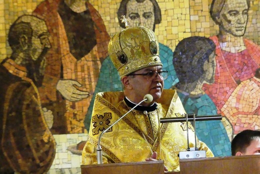 Abp Eugeniusz Popowicz odwiedził greckokatolicki ośrodek duszpasterski na Leszczynach