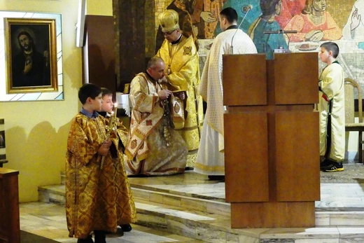 Abp Eugeniusz Popowicz odwiedził greckokatolicki ośrodek duszpasterski na Leszczynach