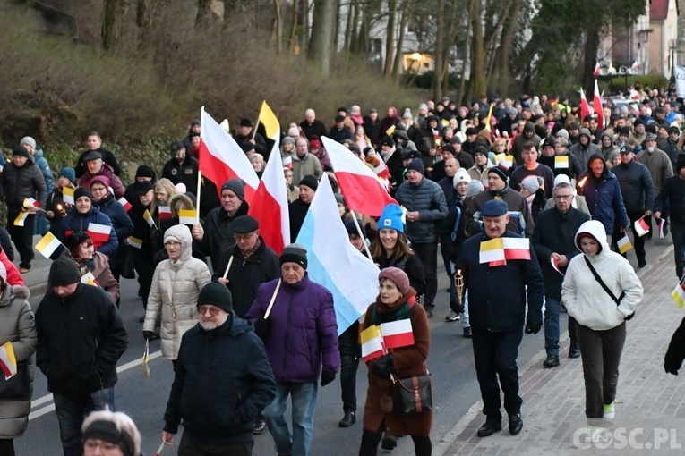 Marsz Papieski w Gorzowie Wlkp.