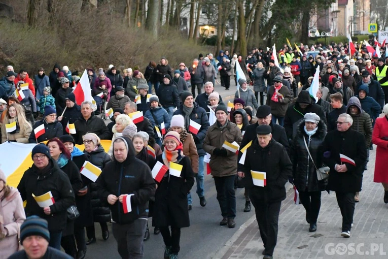 Marsz Papieski w Gorzowie Wlkp.