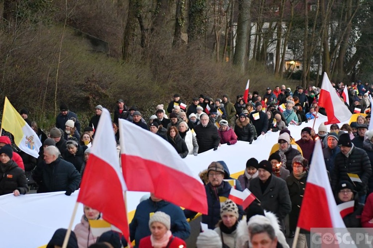 Marsz Papieski w Gorzowie Wlkp.