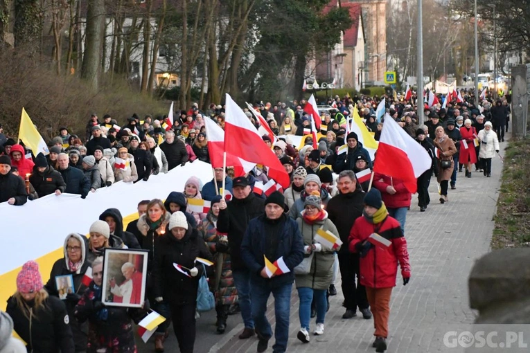 Marsz Papieski w Gorzowie Wlkp.
