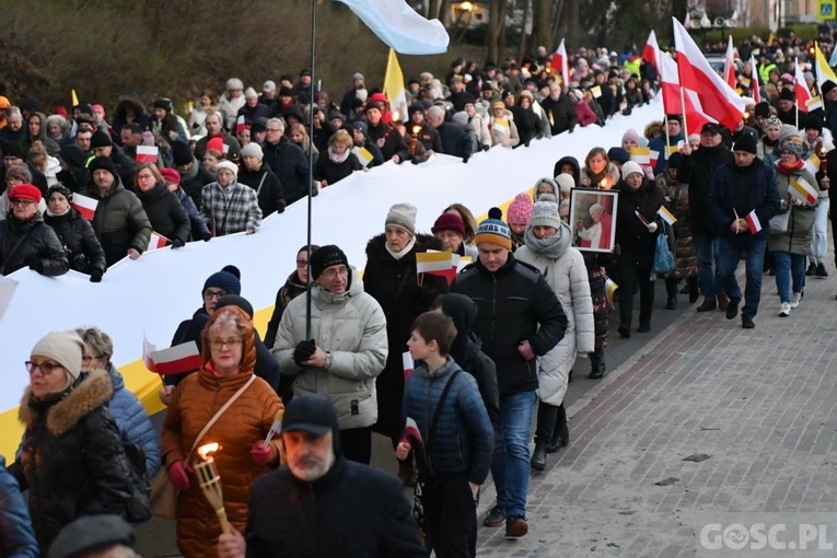 Marsz Papieski w Gorzowie Wlkp.