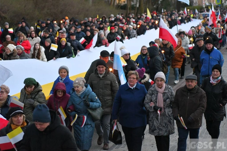 Marsz Papieski w Gorzowie Wlkp.