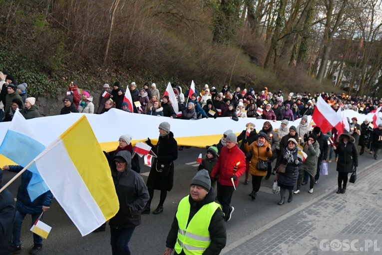 Marsz Papieski w Gorzowie Wlkp.