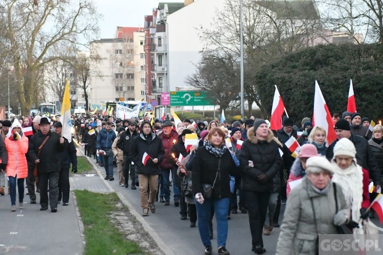 Marsz Papieski w Gorzowie Wlkp.
