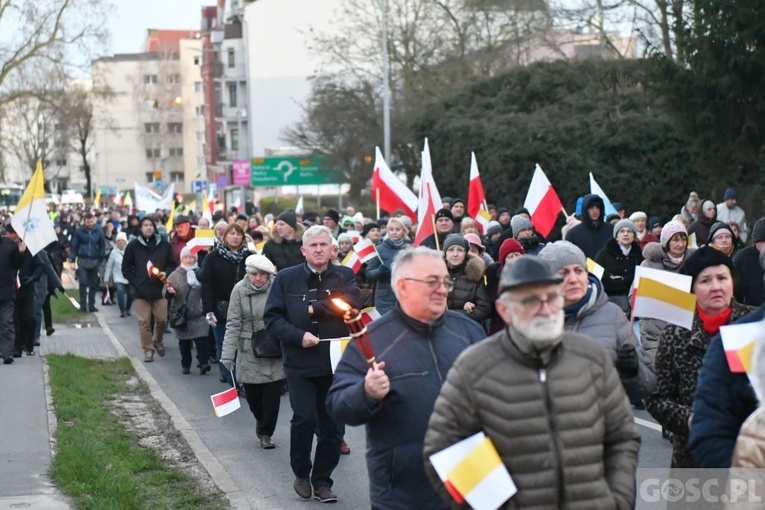 Marsz Papieski w Gorzowie Wlkp.