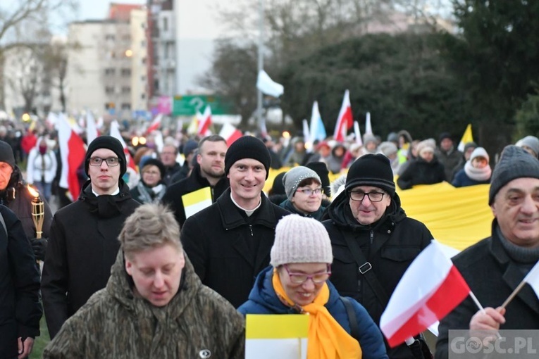 Marsz Papieski w Gorzowie Wlkp.