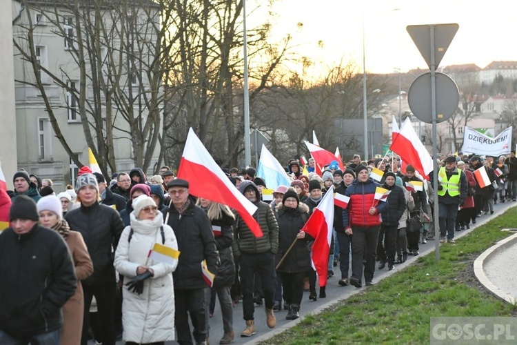 Marsz Papieski w Gorzowie Wlkp.