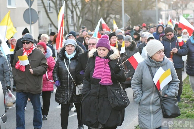 Marsz Papieski w Gorzowie Wlkp.
