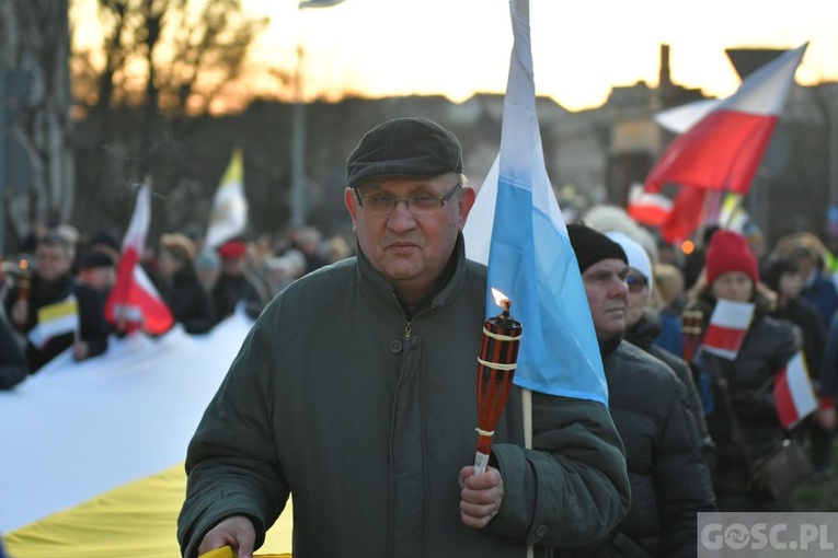 Marsz Papieski w Gorzowie Wlkp.