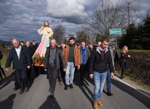 W drodze na Zawadkę.