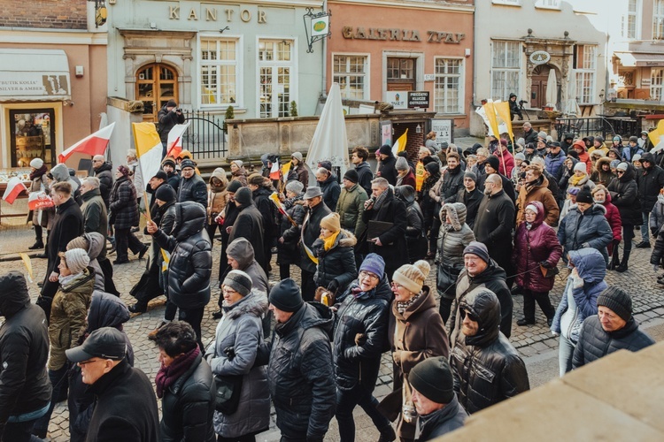 Marsz wdzięczności za życie i nauczanie św. Jana Pawła II