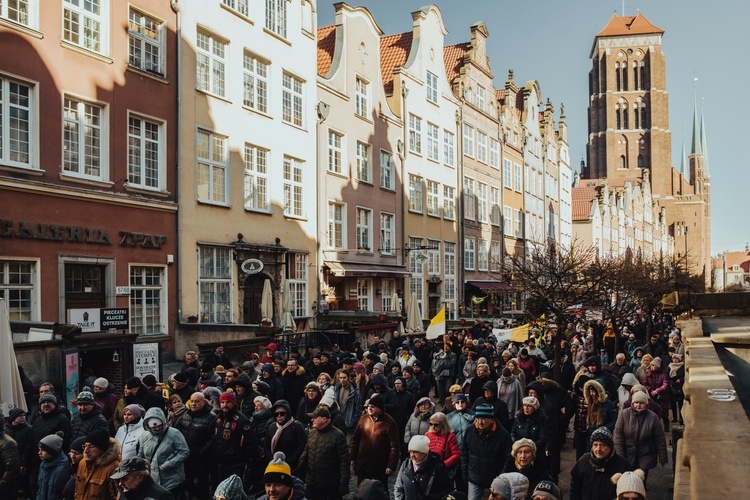 Marsz wdzięczności za życie i nauczanie św. Jana Pawła II